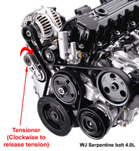 serpentine belt 4.0L