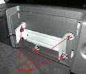 CD changer housing removal